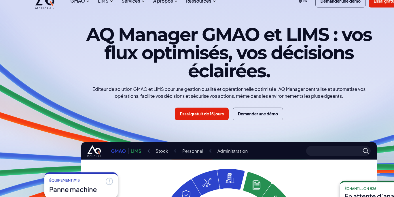 Aperçu AQ Manager