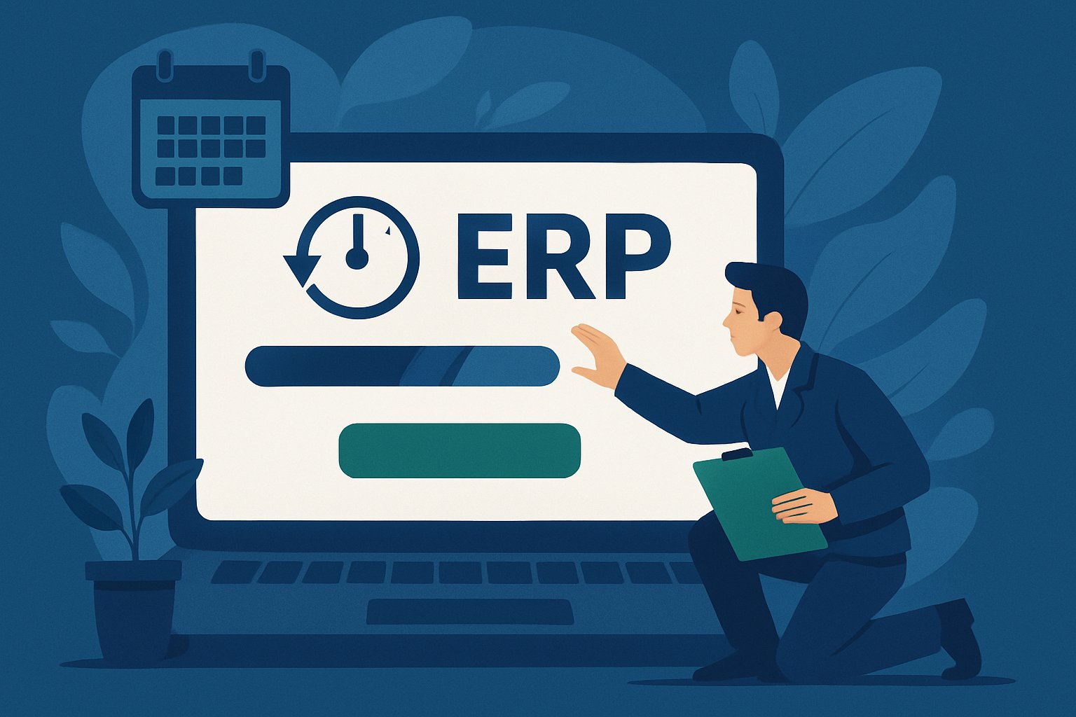 Le délai de mise en place de l'ERP RapiDesk Solutions en PME