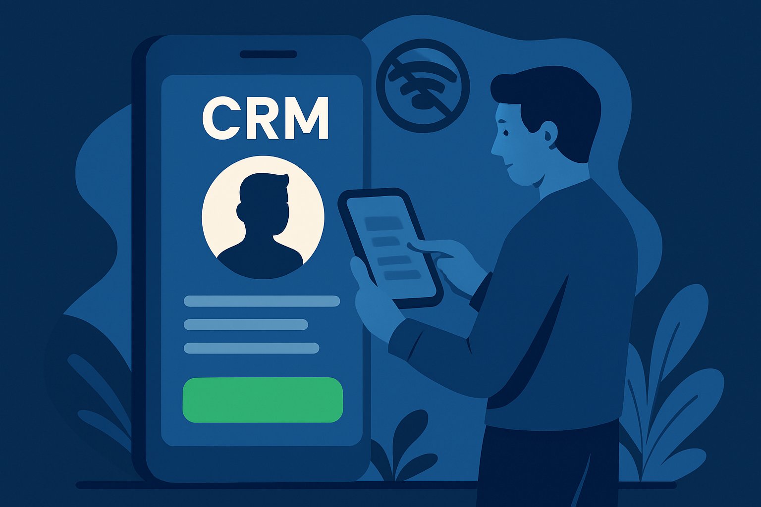 Le logiciel CRM mobile FieldForce Sync et le mode hors connexion