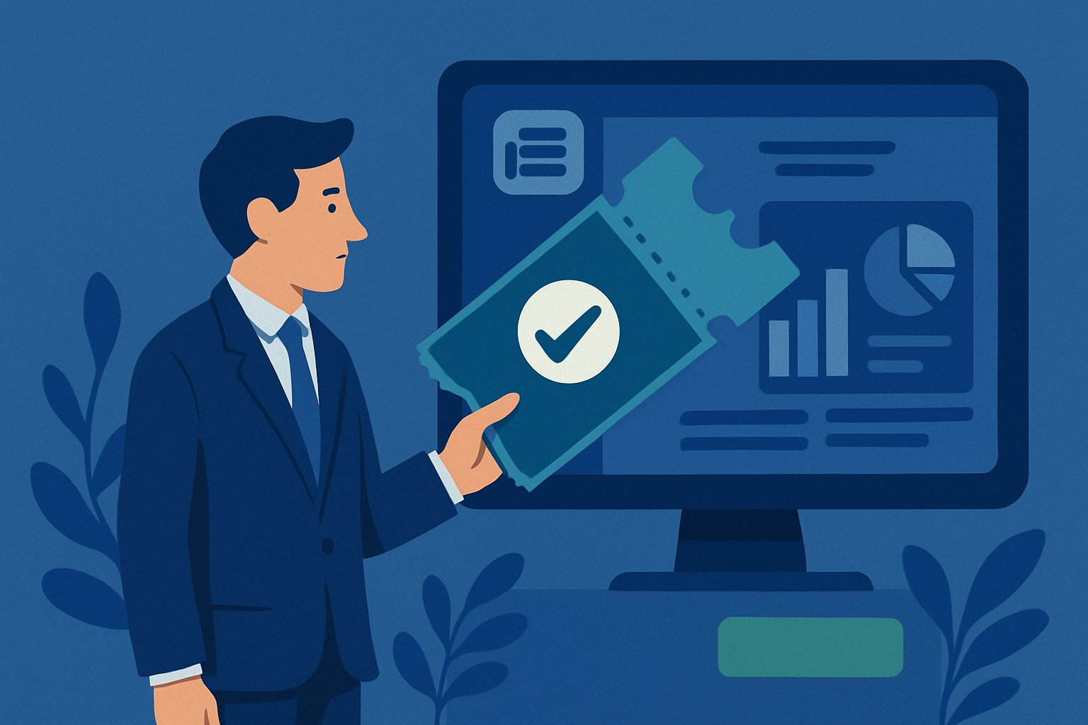 Le ticket d'entrée de la plateforme ERP BusinessCore Max