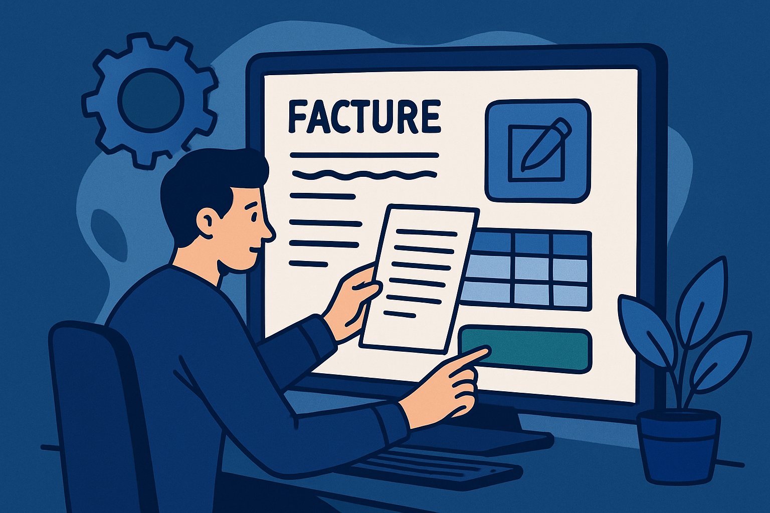 Adapter un modèle de facture Digitalise-Tes-Factures à son activité