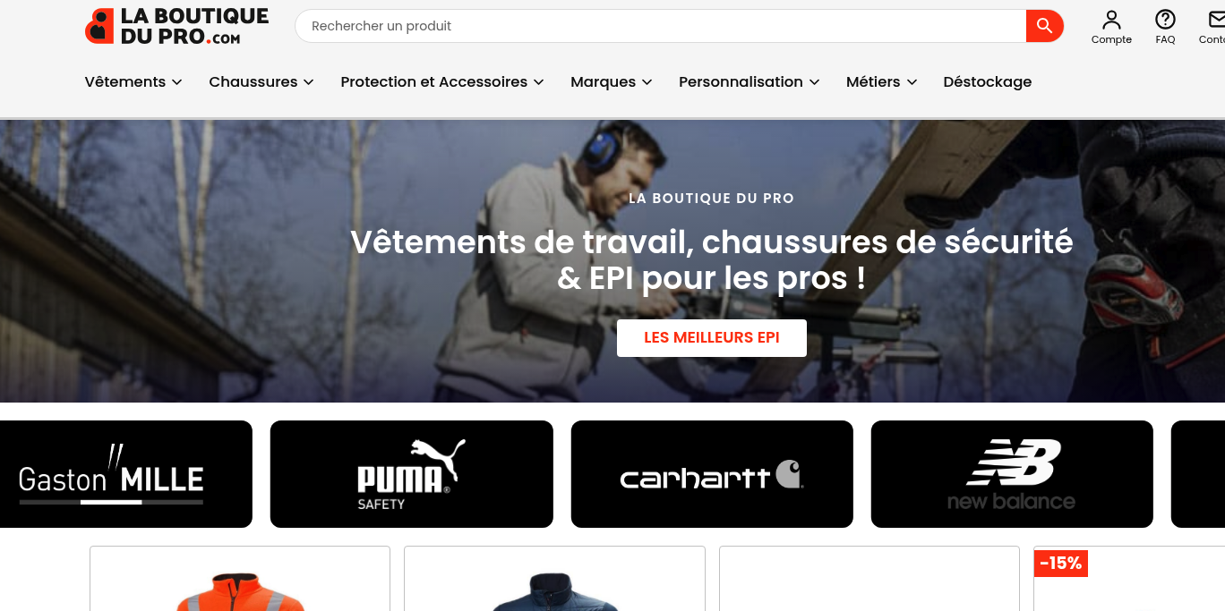 Aperçu La Boutique du Pro