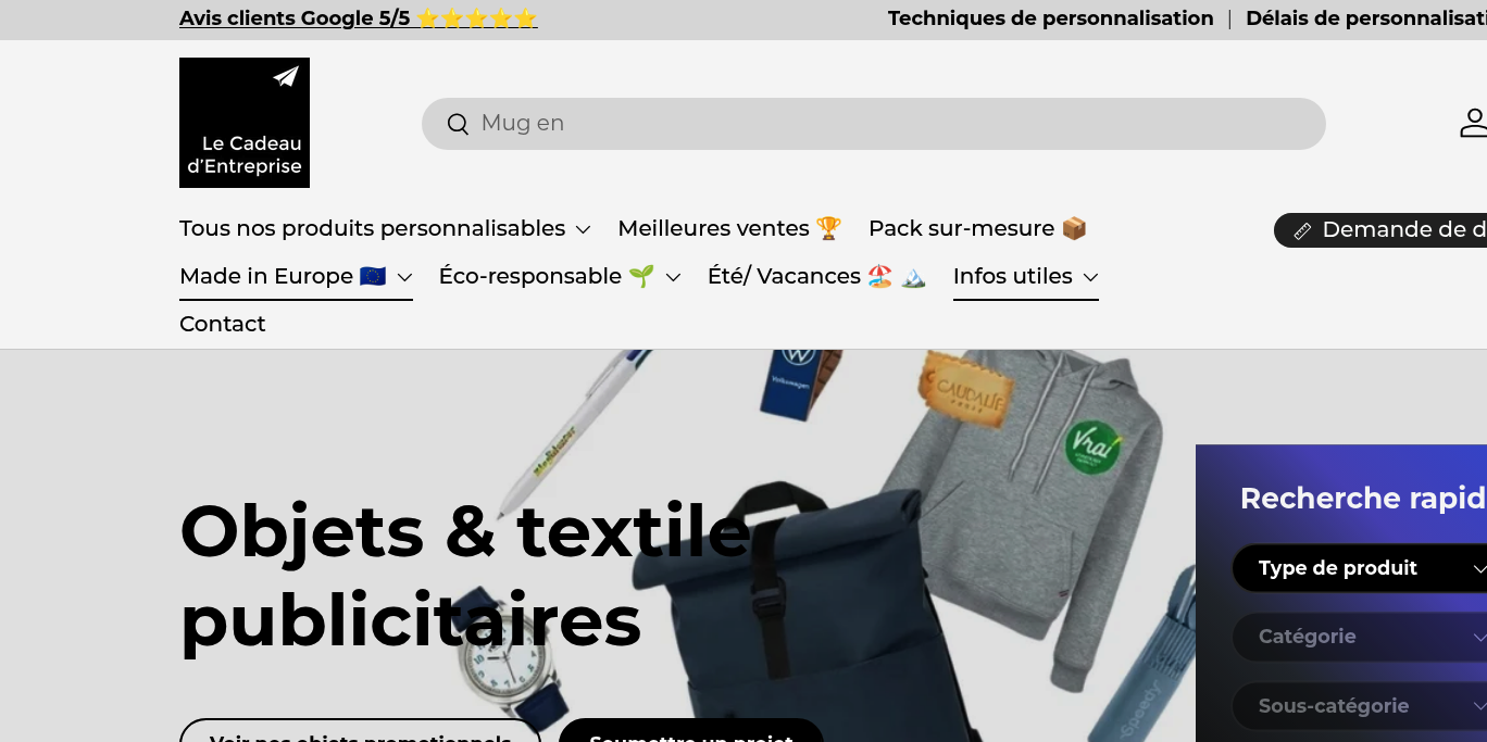 Aperçu Le Cadeau d'Entreprise