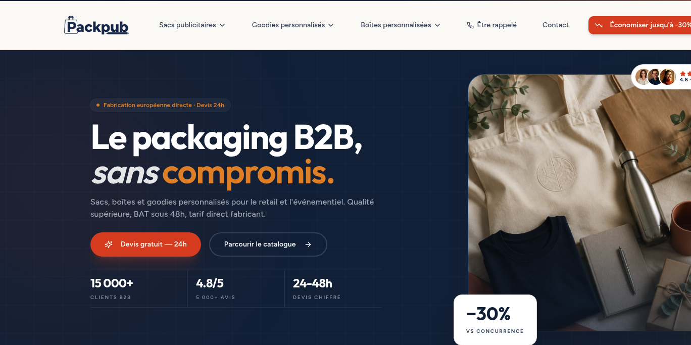 Aperçu Packpub