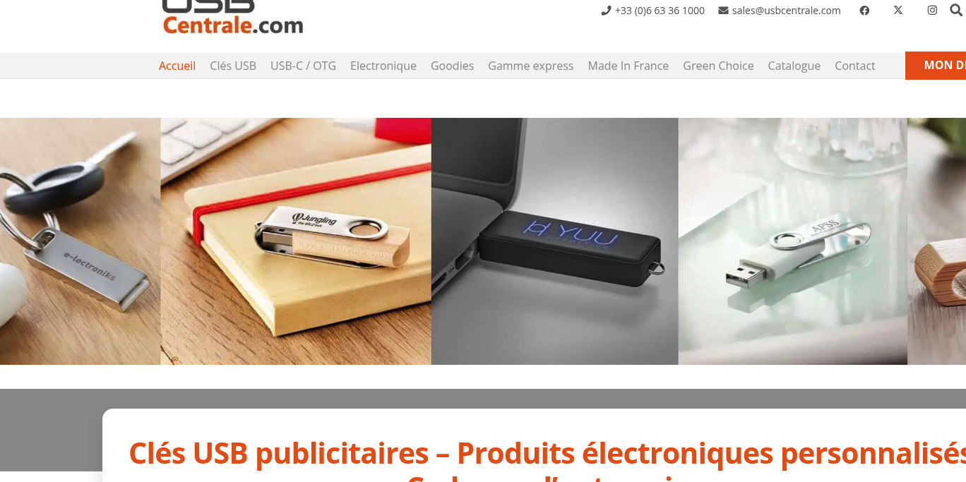 Aperçu USB Centrale